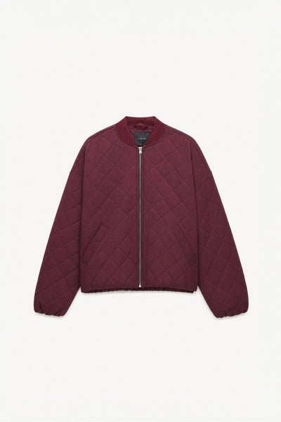 Quilted Cotton-blend Bomber Jacket (colors)