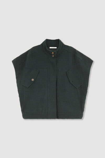 Dark Green Veloute Vitra Jacket
