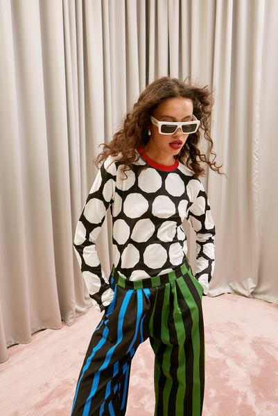 The Tailored Trousers - Striped