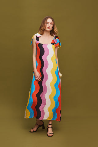 The Linen Dress - Sandia