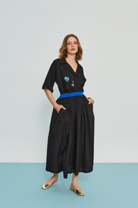 The Long Skirt - Black