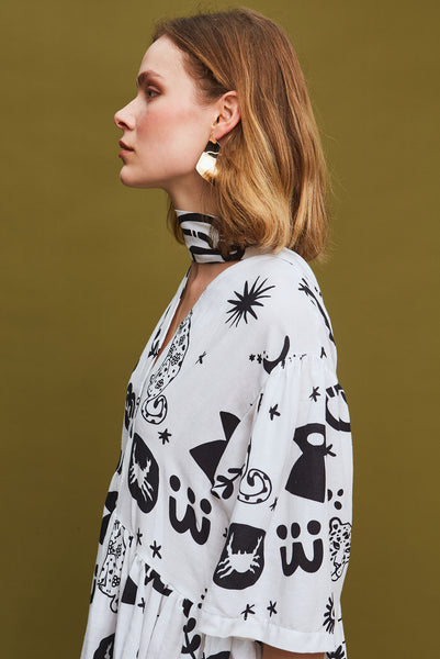The Linen Mini Dress - Astrid