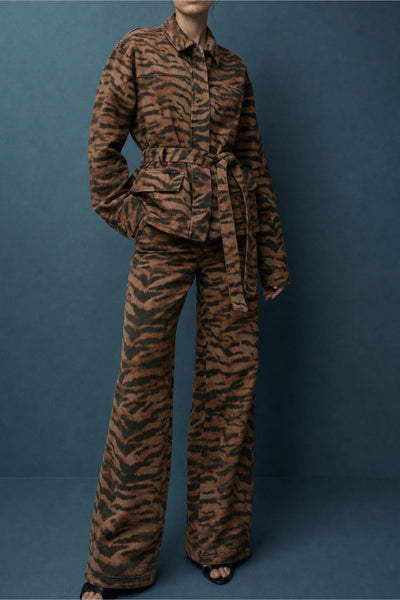 Safari Style Cotton Trousers