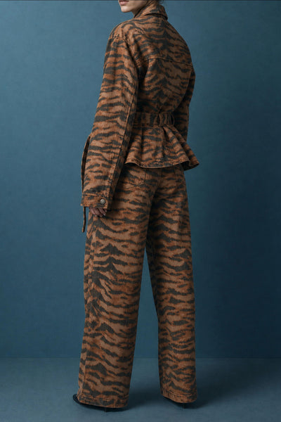Safari Style Cotton Trousers