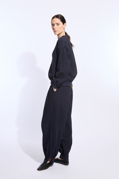 Veloute Navy Penny Pants