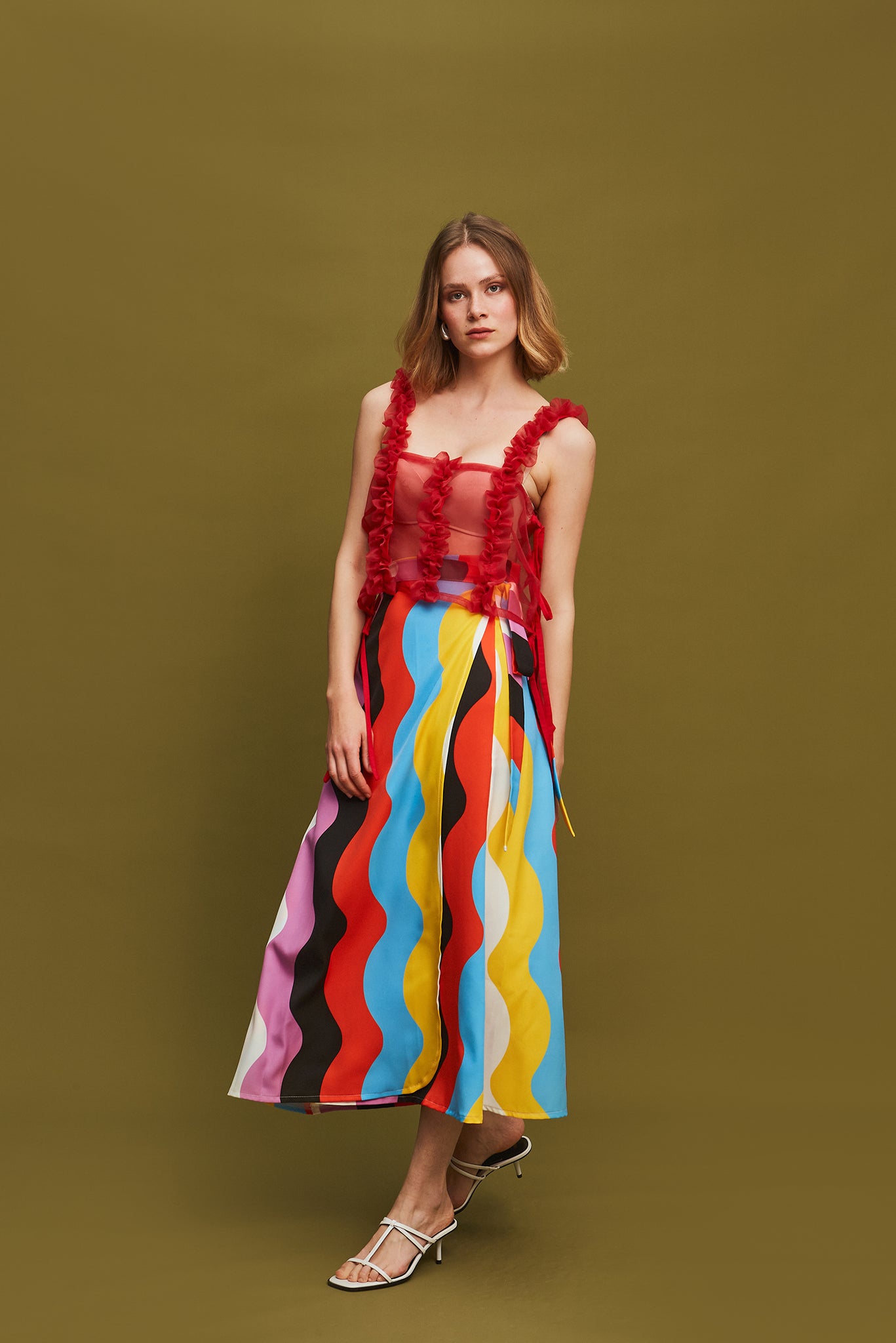 The Wrap Skirt - Sandia