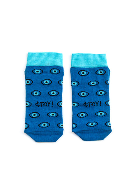 Blu Eyes Socks