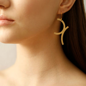 Curves Earrings Small