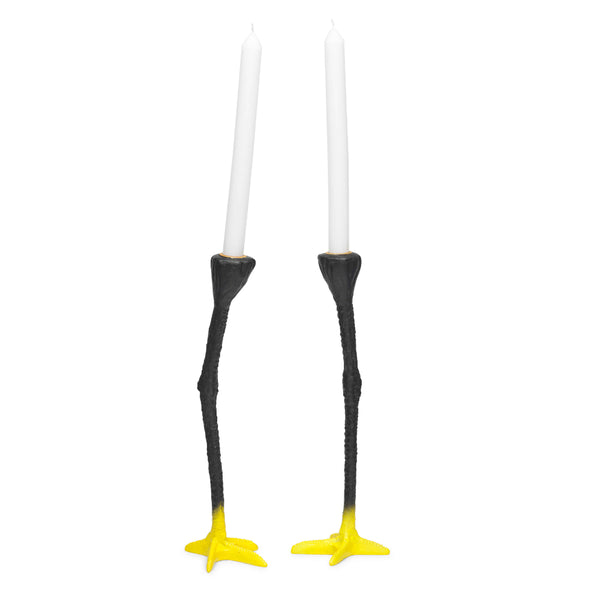 Long Legs Candlestick Holders (set of 2)