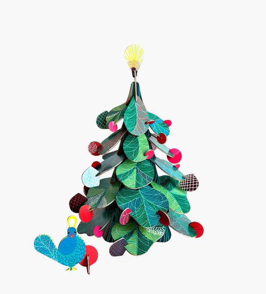 Christmas Tree, Peacock (medium)