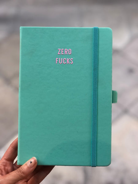 Zero Fucks Notebook