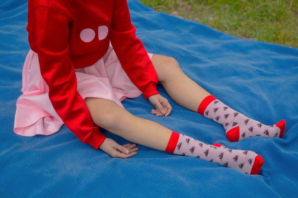 Sailor stories Socks in Pink