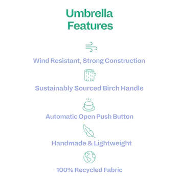 Duckhead Umbrella - Kelly bars