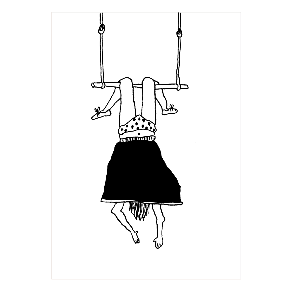 Poster (A3) Trapeze Girl