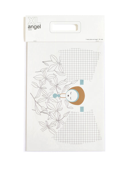XL angel – leaves